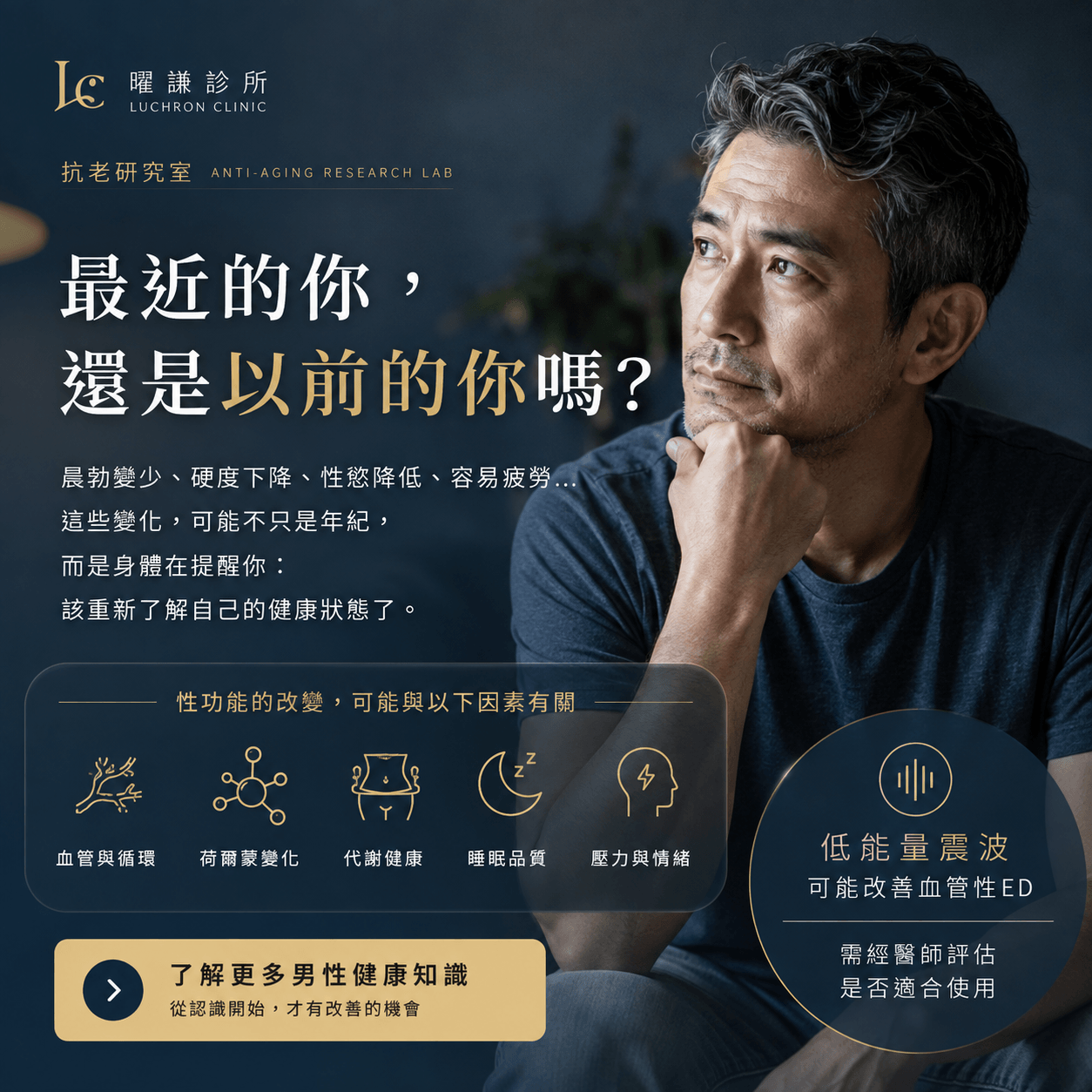 40歲後，這些變化你中了幾個？